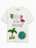 Rawalty White T-Shirt with Graphic